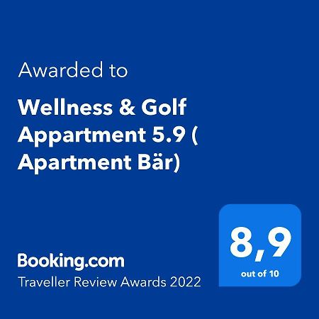 Wellness & Golf Appartment 5.9 Бад Белинген Екстериор снимка
